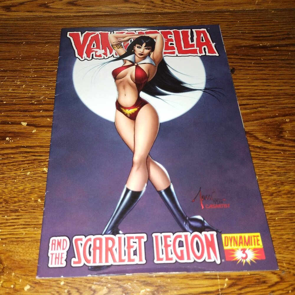 Vampirella and the Scarlet Legion #3 (Dynamite comics, 2011) Billy Tucci Cover A